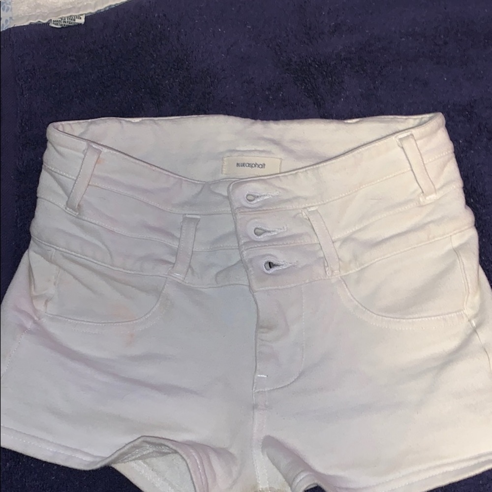 High waisted shorts